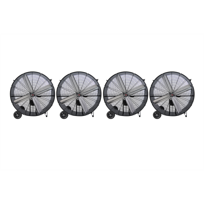 K Tool International 42" Belt Drive Industrial Drum Fan (Pallet of 4) KTI77742-PL4