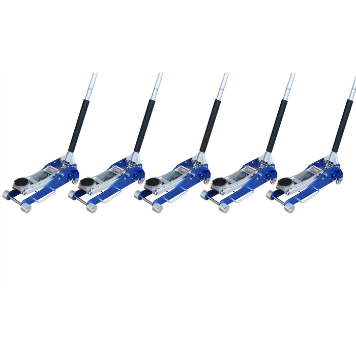 K Tool International 5 pack of 2 Ton Aluminum Service Jack (XD) KTI63092-5PK