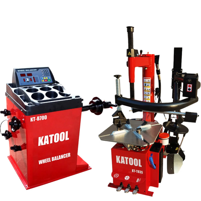 Tire Changer and Wheel Balancer Combo | Katool T835+B700