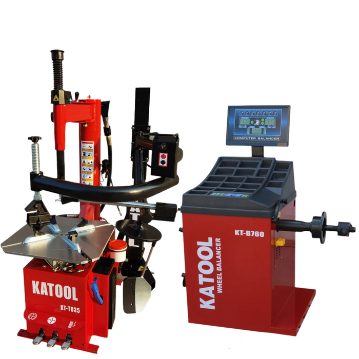 Tire Changer and Wheel Balancer | Katool T835+B760