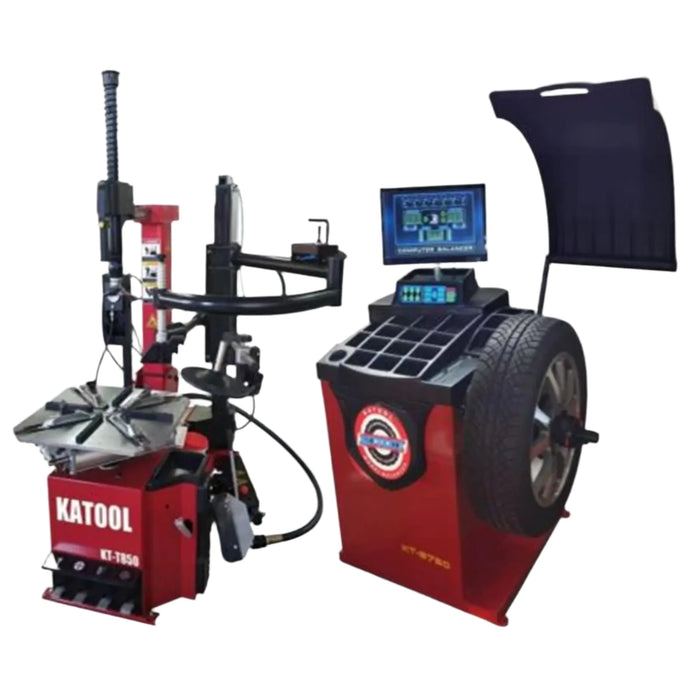 Combo | Tire Changer and Wheel Balancer | Katool T850+B750