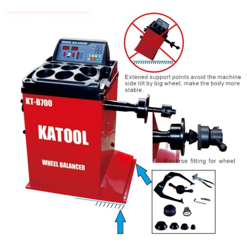 Combo | Tire Changer and Wheel Balancer | Katool T810+B700