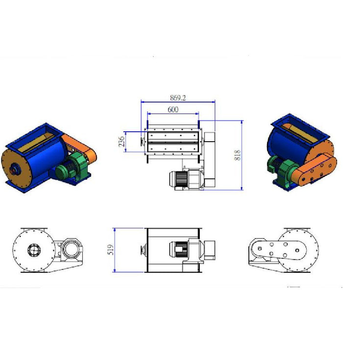 Air Lock | 2 HP| Lobo Castaly DC-AIL02