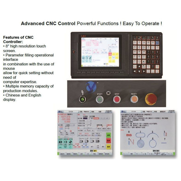 CNC 3 Spindles Machine | Center One |  83” Zone or Two 47” Zones | Lobo Castaly CNC-83-DU