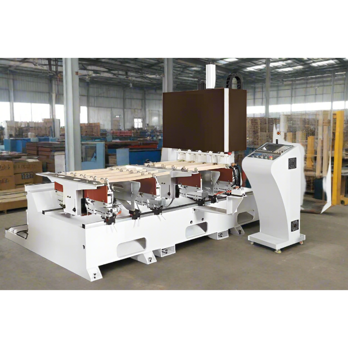 CNC 5 Spindles Machine | Center One | 196” Zone or Two 98” Zones | Lobo Castaly CNC-165-DU