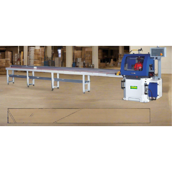 Auto Programable 8 FT Miter Cut-Off Saw | 20" Adjustable | Lobo Castaly CS-20RL45AAT-8