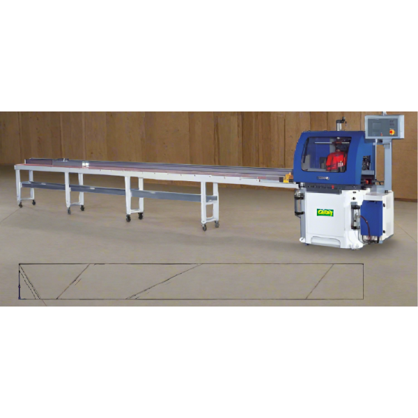 Auto Programable 8 FT Miter Cut-Off Saw | 24" Adjustable | Lobo Castaly CS-24RL45AAT-8