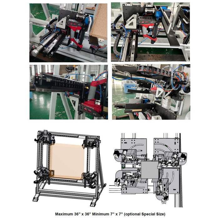 Box/Drawer Nailing Assembler | Lobo Castaly CM-3636NA-BX