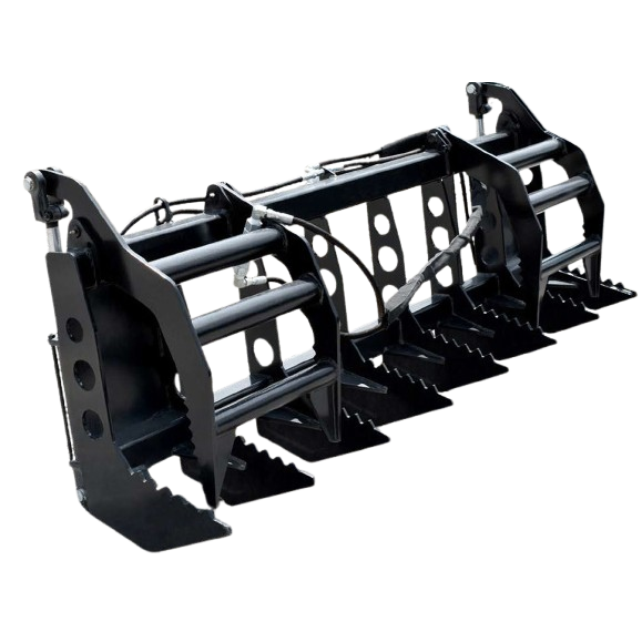 Compact Tractor Vertical Root Grapple | Loflin Fabrication