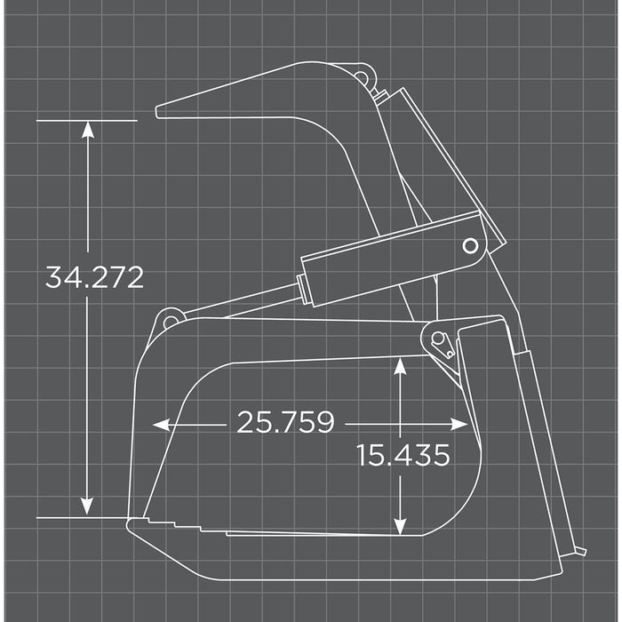 Root Grapple | Medium Duty | Loflin Fabrication