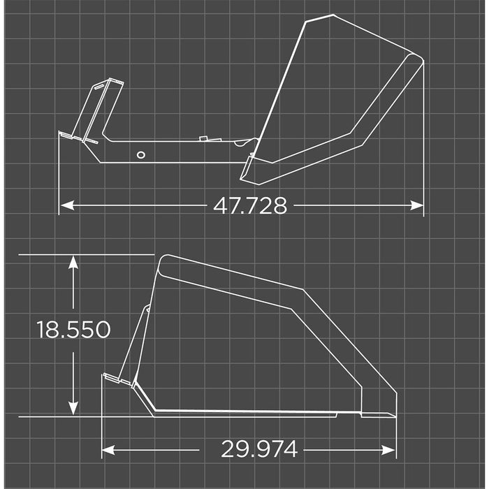 Mini Front Dump Bucket | Loflin Fabrication