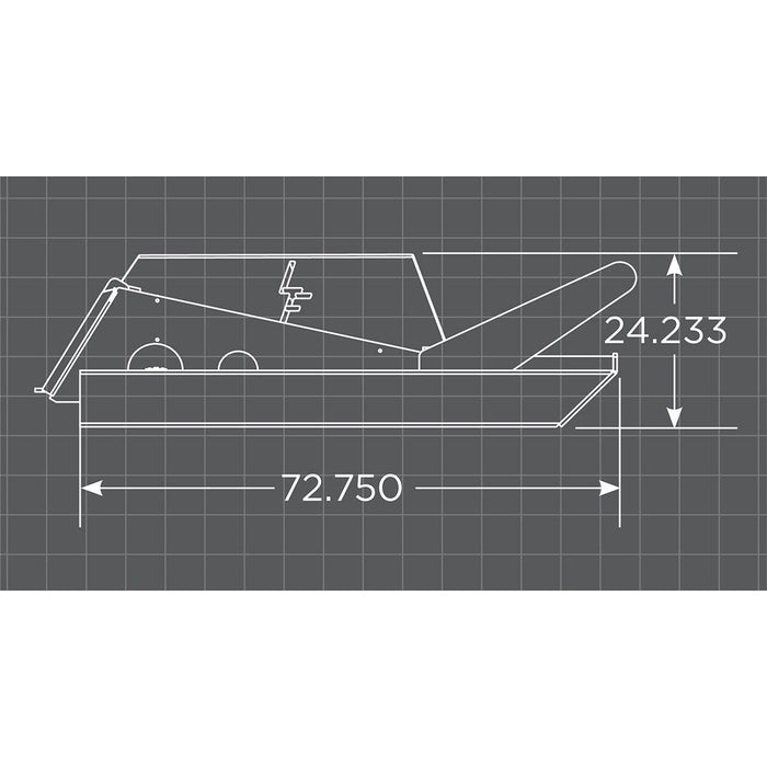 Skid Steer Brush Cutter | Open-Front | Loflin Fabrication