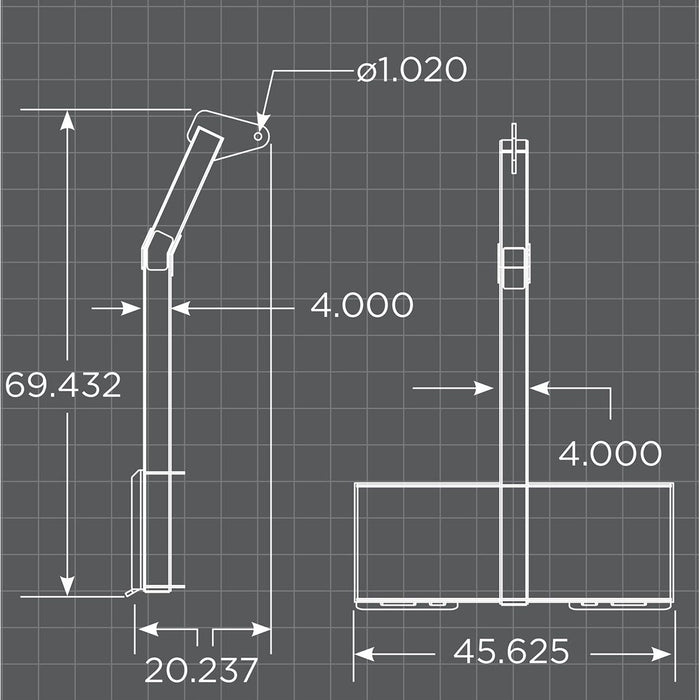 Tree Boom | Standard Duty | Loflin Fabrication