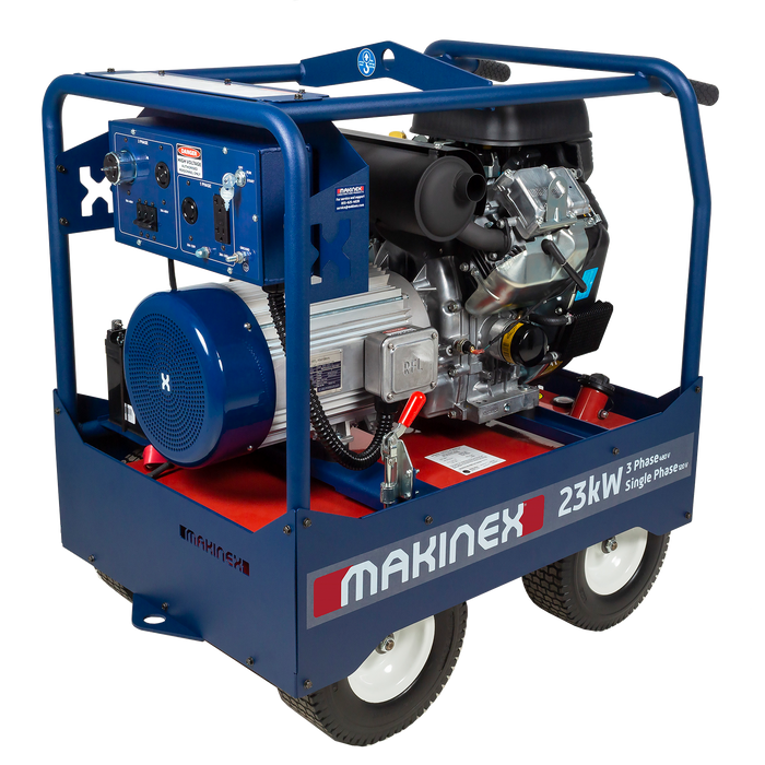 Portable Gasoline Generator | 480V | Makinex GEN-23P-MS-480