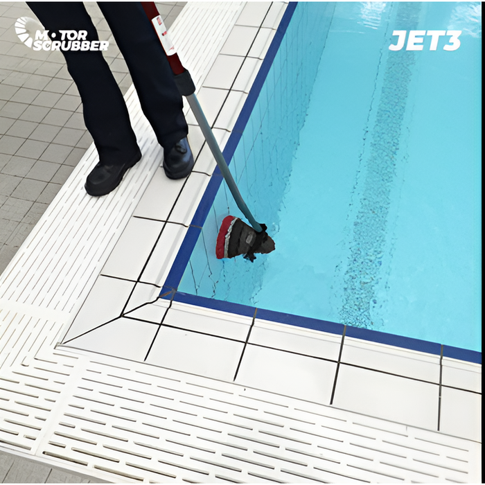 MotorScrubber Jet 3 Electric Jet Scrubber – Compact, Chemical-Free Cleaning | Model MSJET3
