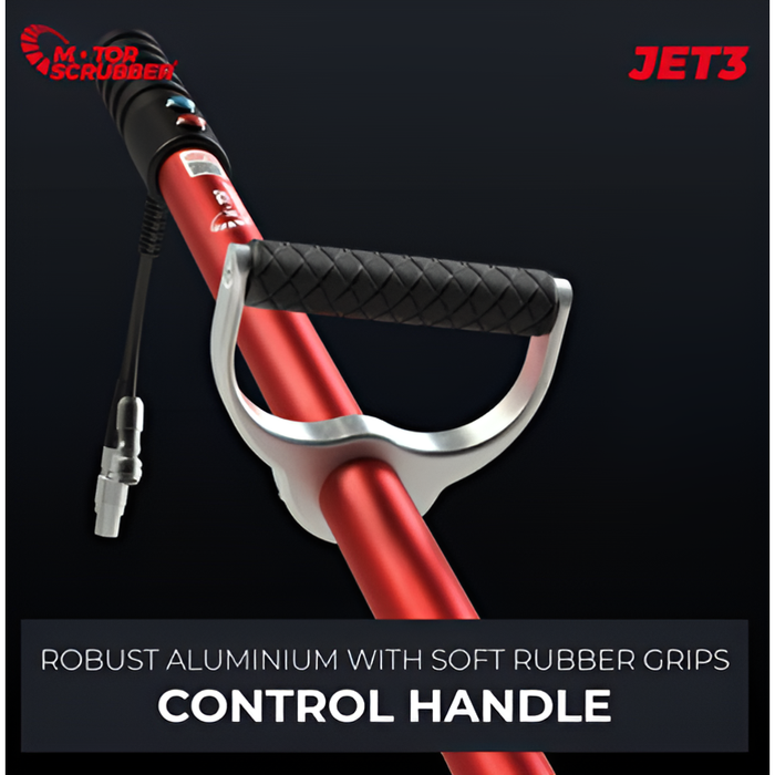 MotorScrubber Jet 3 Electric Jet Scrubber – Compact, Chemical-Free Cleaning | Model MSJET3