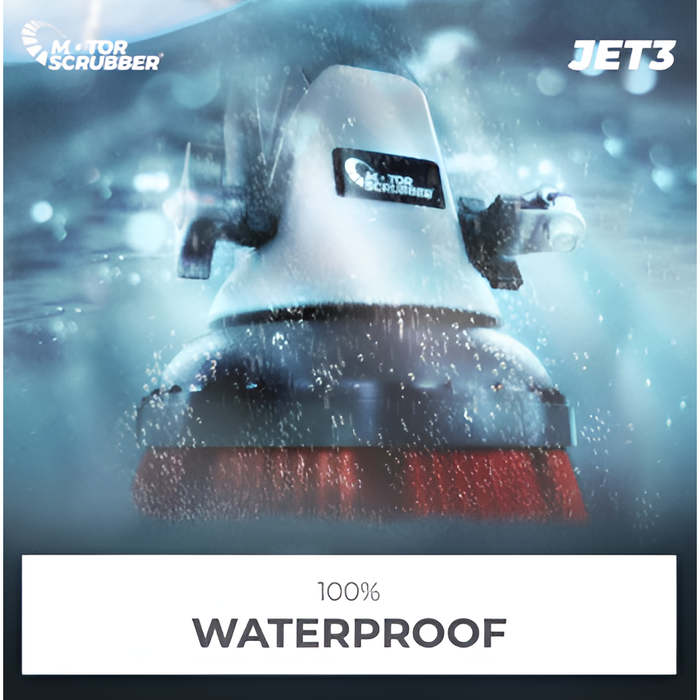 MotorScrubber Jet 3 Electric Jet Scrubber – Compact, Chemical-Free Cleaning | Model MSJET3