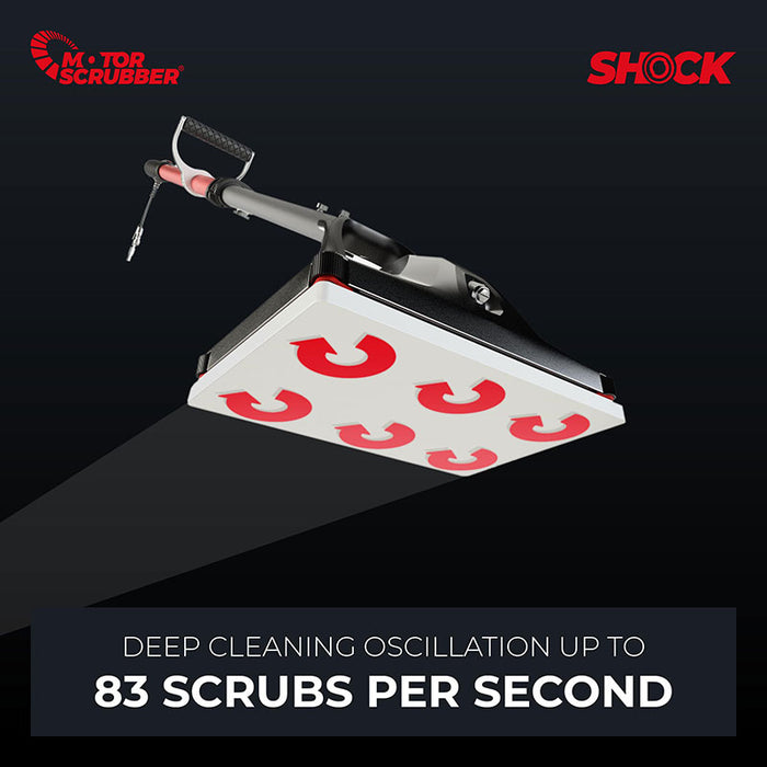 MotorScrubber Shock Starter Kit – Reusable Cleaning Pads, Compact – Model MSSHOCKCOMP-US