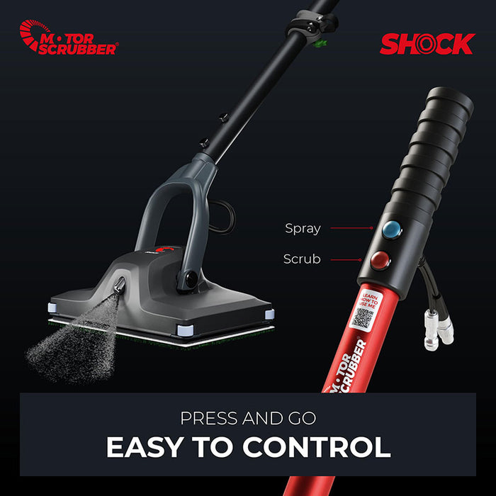 MotorScrubber Shock Starter Kit – Reusable Cleaning Pads, Compact – Model MSSHOCKCOMP-US