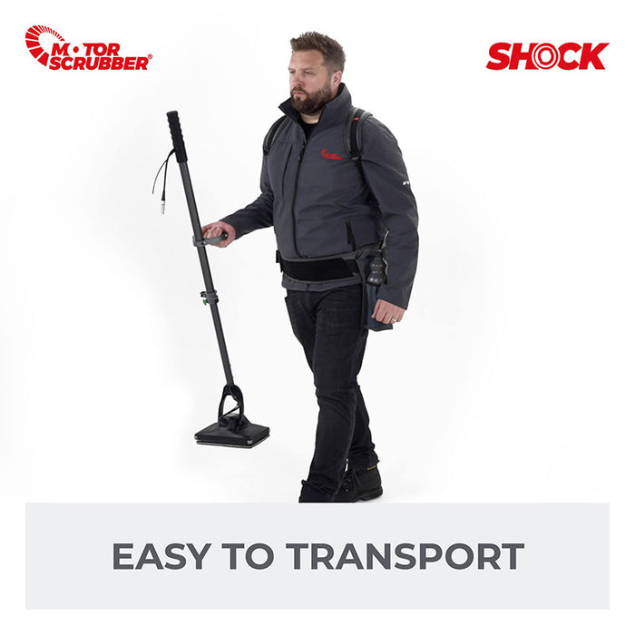 MotorScrubber Shock Starter Kit – Reusable Cleaning Pads, Compact – Model MSSHOCKCOMP-US
