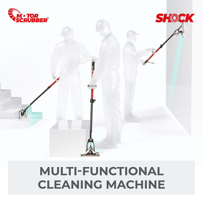 MotorScrubber Shock Starter Kit – Reusable Cleaning Pads, Compact – Model MSSHOCKCOMP-US