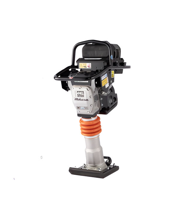 Battery-Powered Rammer | 2.4 HP | Honda GXE2.0S Electric | 2428 lb impact force | 10.4'' shoe | Multiquip MTe55B
