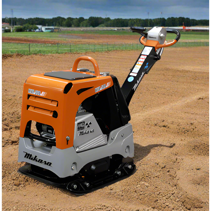 Reversible Plate Compactor | Hatz 1B30E Diesel | 9442 lb CF | 18" Wide Plate | Multiquip MVH308DE