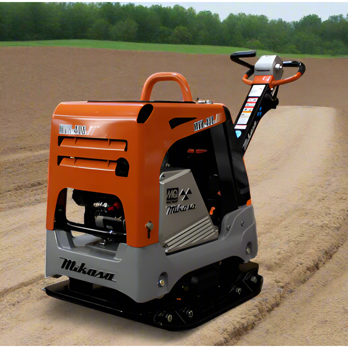 Reversible Plate Compactor | Hatz 1B50E Diesel | 12,365 lb CF | 20" Wide Plate | Multiquip MVH408DE