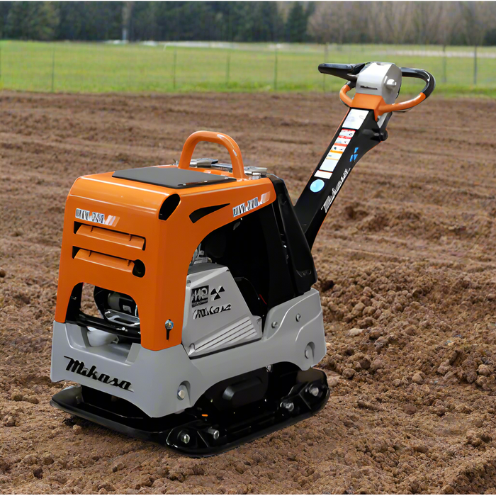 Reversible Plate Compactor | Honda GX-270 Gas | 10,116 lb CF | 18" Wide Plate | Multiquip MVH308GH