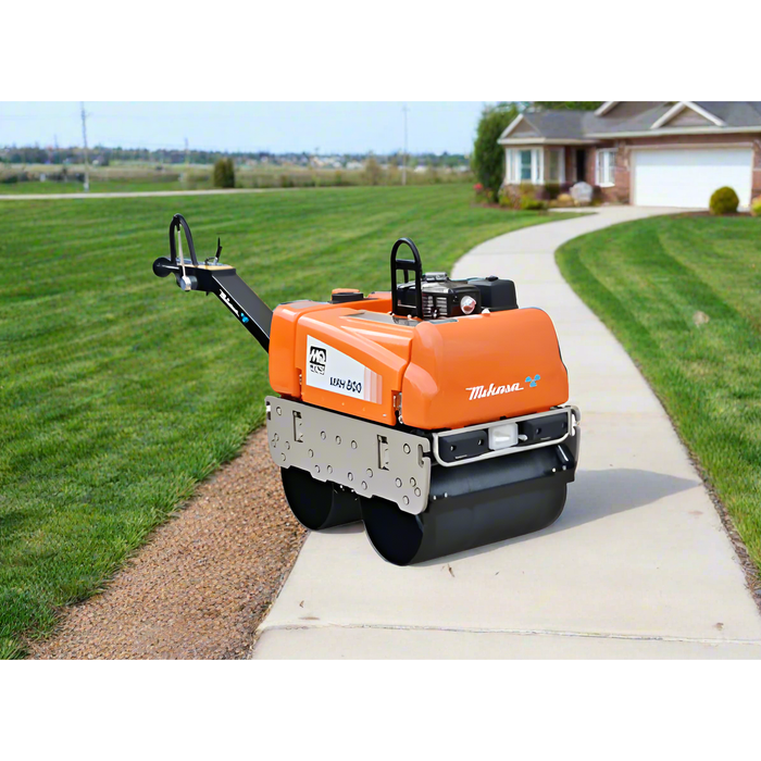 Tandem Drum Roller | Walk-Behind | Honda GX390 | 25.6'' Drum |  Multiquip MRH800GS