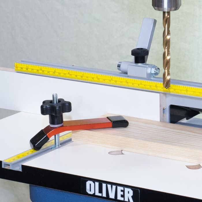 Oliver Machinery Universal Drill Press Table with Clamps and Hardware