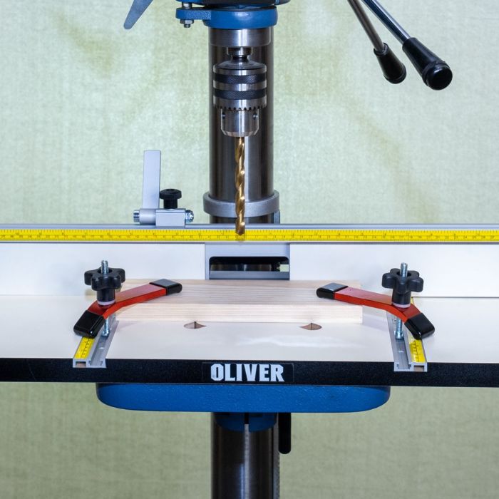 Oliver Machinery Universal Drill Press Table with Clamps and Hardware