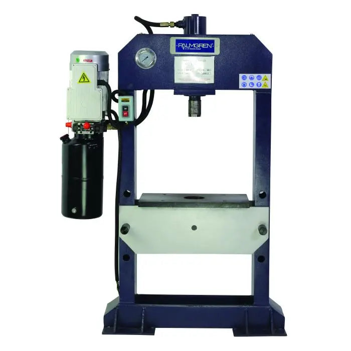 Palmgren 10‑Ton Hydraulic Press – Electric Pump, 60″ Frame | Model 9661612
