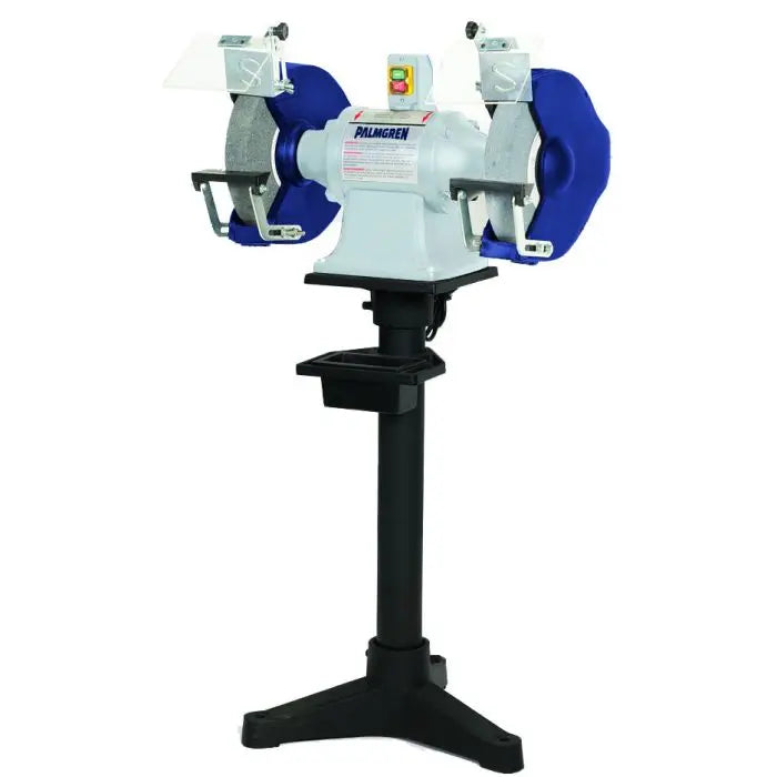 Grinder | 12'' | 2HP | Pedestal Stand & Dust Collection | Palmgren 9682121
