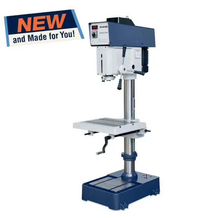Palmgren 20" Variable Speed Drill Press – 115/230 V, Industrial Grade | Model 9680226