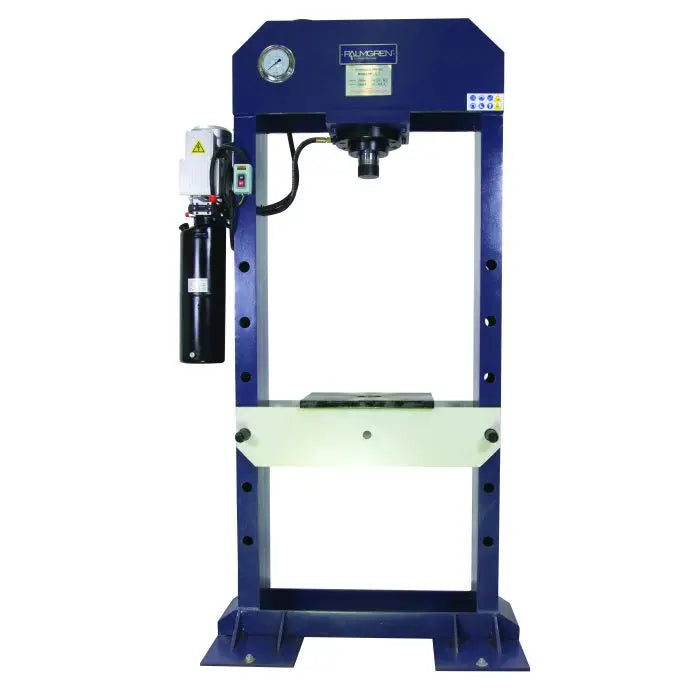 Palmgren 50‑Ton Hydraulic Press – Electric Pump, 88″ Frame | Model 9661616