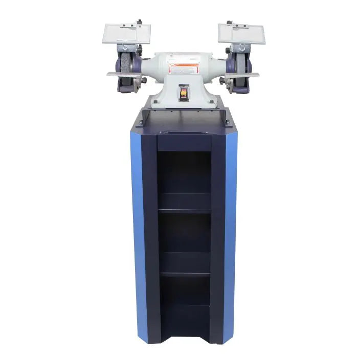 Palmgren Bench Grinder 8'' Pedestal Dust Collector Combo 9682079