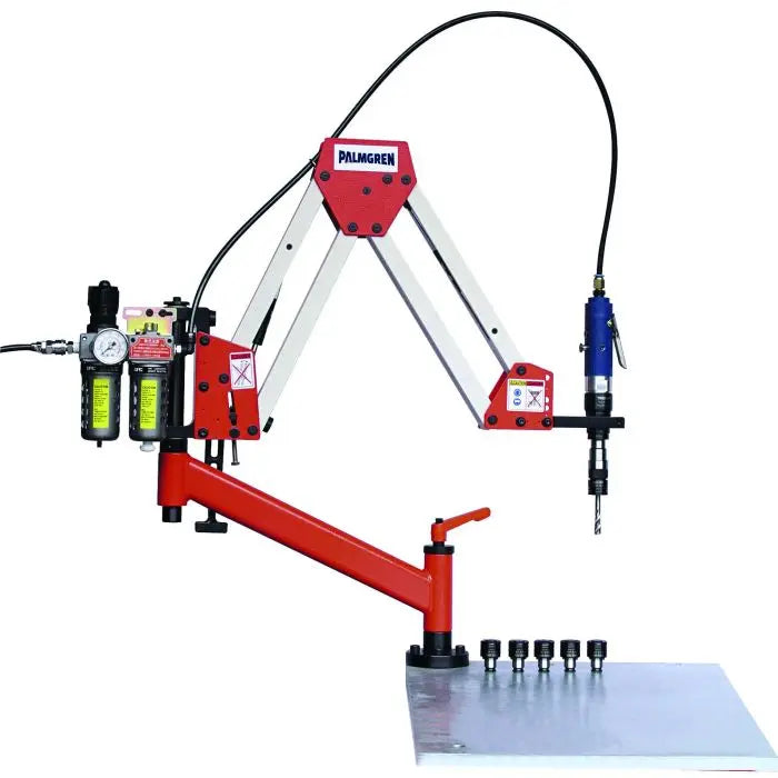Pneumatic Tapping Arm | 400 RPM | 58" Reach | Palmgren 9680410