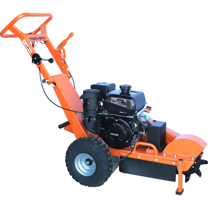 Stump Grinder | 14HP | Kohler CH400 Engine | Electric Start | Green Teeth Compatible | Power King PK0803-EH