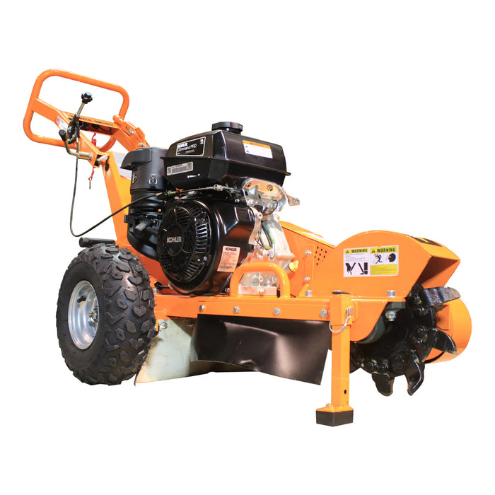 Stump Grinder | 14HP | Kohler CH400 Engine | Green Teeth Compatible | Power King PK0803