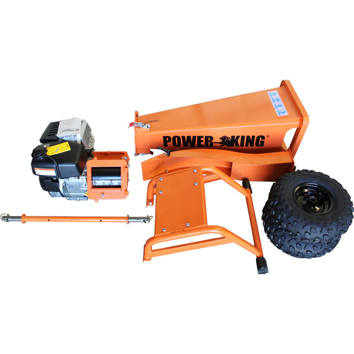 Chipper Shredder | 6.5HP | 2.8'' Chipping Capacity | Residential Direct Drive | Power King PK0913DD