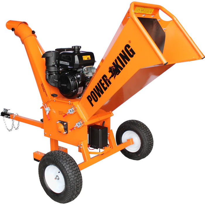 Chipper Shredder | 14HP | 5'' Chipping Capacity | Electric Start | Kohler Command Pro Engine | Power King PK0915-EH