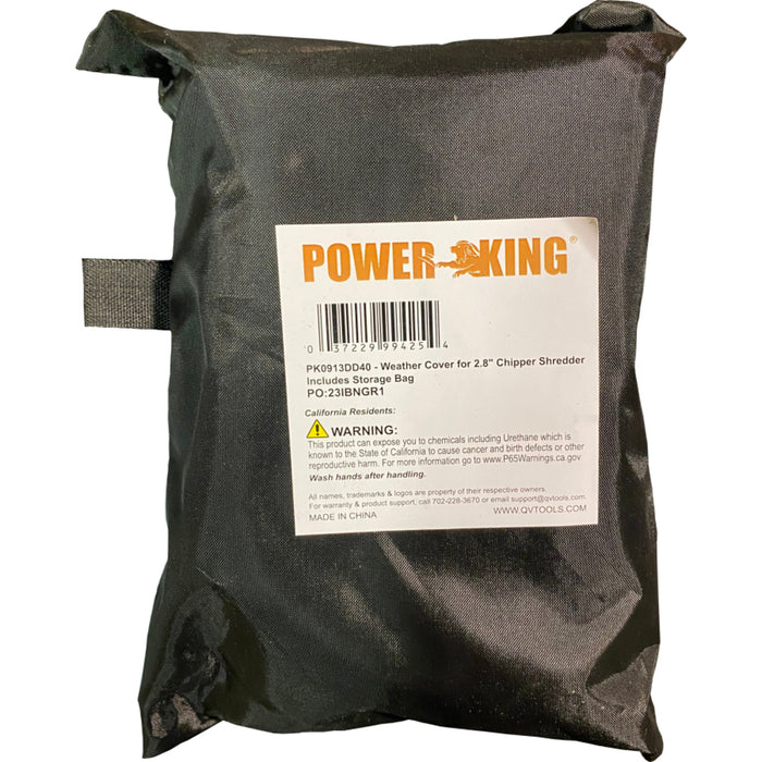 Power King All Weather Cover for Direct Drive Chipper Shredder PK0913DD40