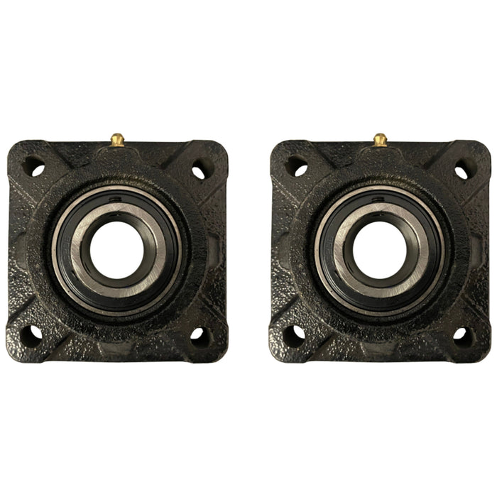 Power King Flange Bearing for Chipper Shredder (2-Pack) PK091551-2