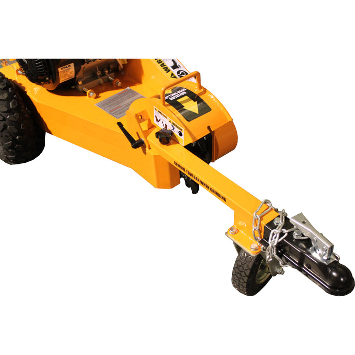 Stump Grinder | 14HP | Kohler CH440 | Electric Start | Green Teeth Compatible | Self Propelled | Power King PK0803-SP