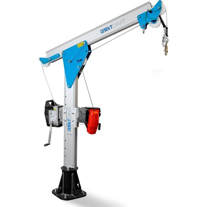 T-Davit Type Double Winched | Column Option 4 Beam Option 0 | Reid Lifting US-TDDWA4A0