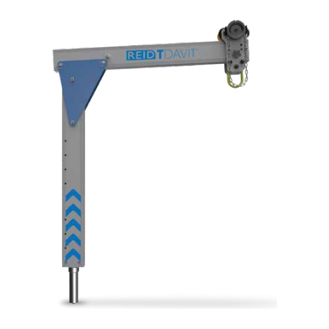 T-Davit Type T | Column 5 | Radius 47" | Reid Lifting US-TDTA5047