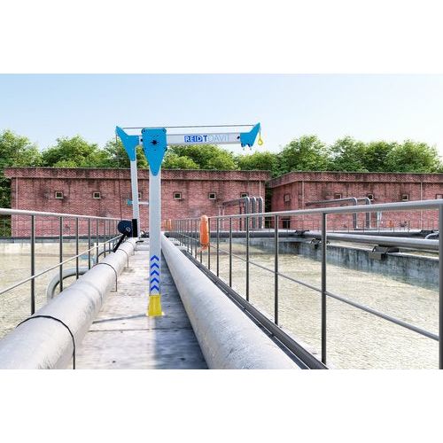 T-Davit Type VW | Column 4 | Radius 47¼"| Reid Lifting