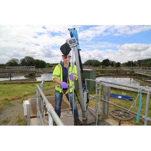 Porta-Davit Quantum Rigid BackStay Winch Ready | 31½" Radius | Reid Lifting US-PDQ2W