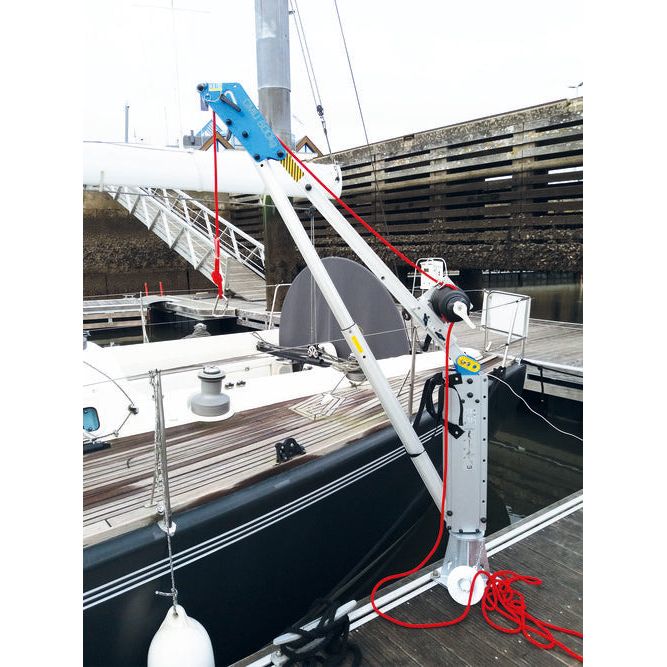 Porta-Davit Quantum Rigid BackStay Winch Ready | 31½" Radius | Reid Lifting US-PDQ2W